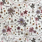 LIBERTY FABRICS oeBvg C^A^i[n<br>Floral Garland(t[EK[h)ysNp[vz363J4219-24DUs2024AW Native Flowerst